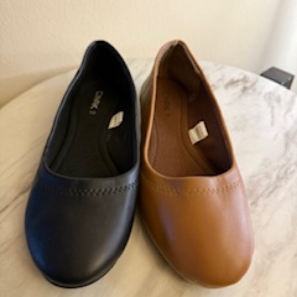 2 Pairs of Cinak Ballet Flats